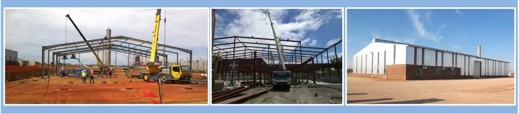 Prefabricated Steel Completed Structure Buildings for Hangar and Storage Shed