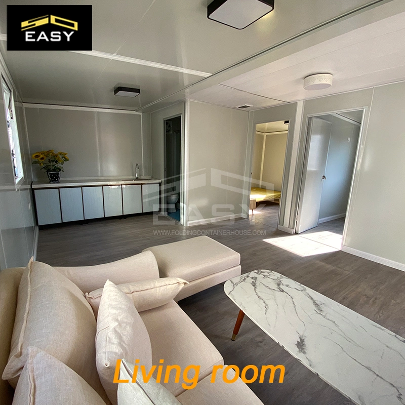 2 Bedroom Single Wide Mobile Expandable Container Homes with Bathroom