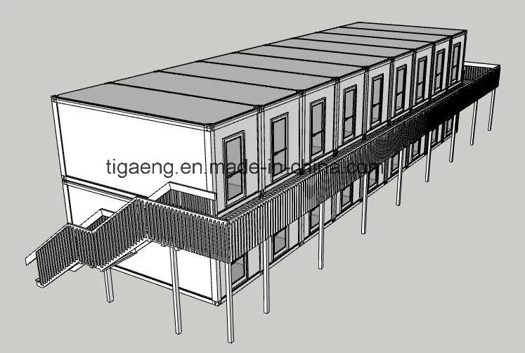 ISO, Ce 20FT/40FT Modified Shipping Container House for Living