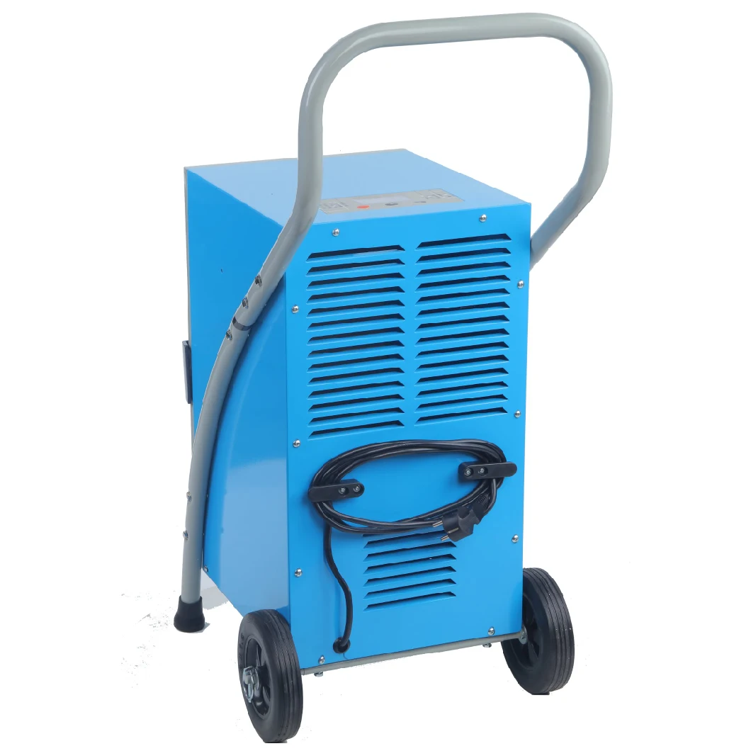 730W Wholesale Easy to Move Eelctric Home Handle Industrial Dehumidifier with Wheel