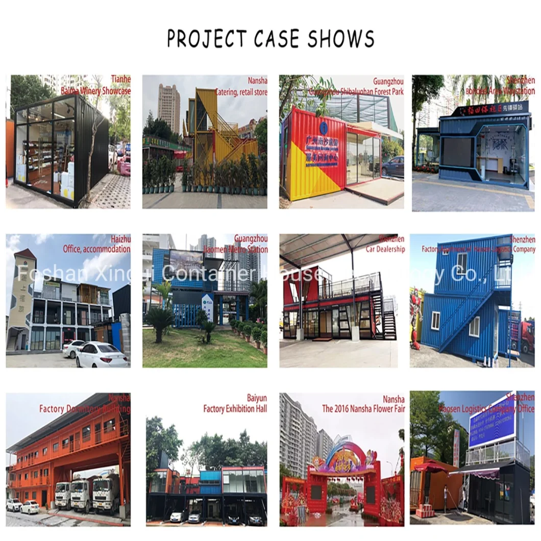 Prefabricated Low Cost Portable Construction Dorm House for Construction Site with Steel