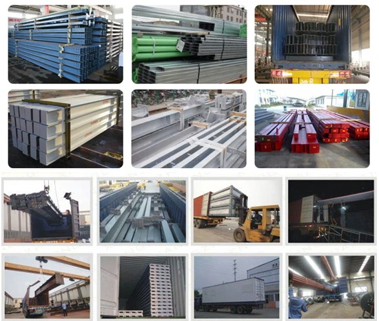 Prefabricated Building Construction Projects Steel Structure Mobile Workshop