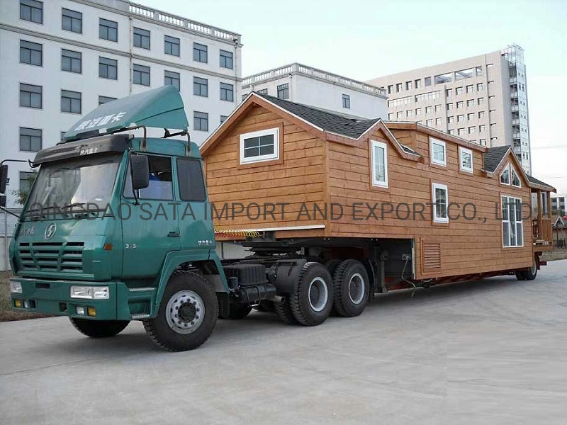 Prefab Light Steel Frame Tiny House with Trailer