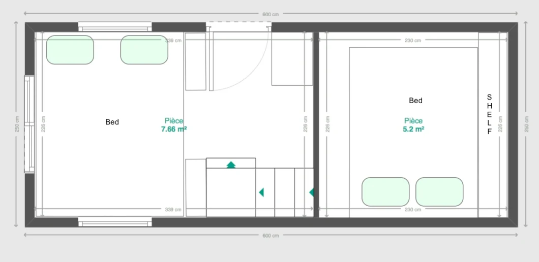 Tiny Modular Prefab Guest House Travel Trailer on Wheels Hurricane Proof Portable Prefabricated Wooden House