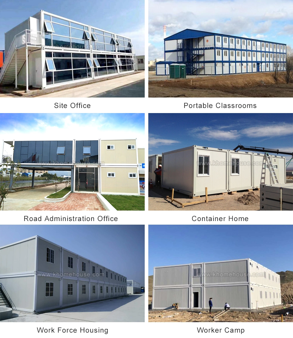 Prefabricated Modular Worker Dormitory Flat Pack Containers
