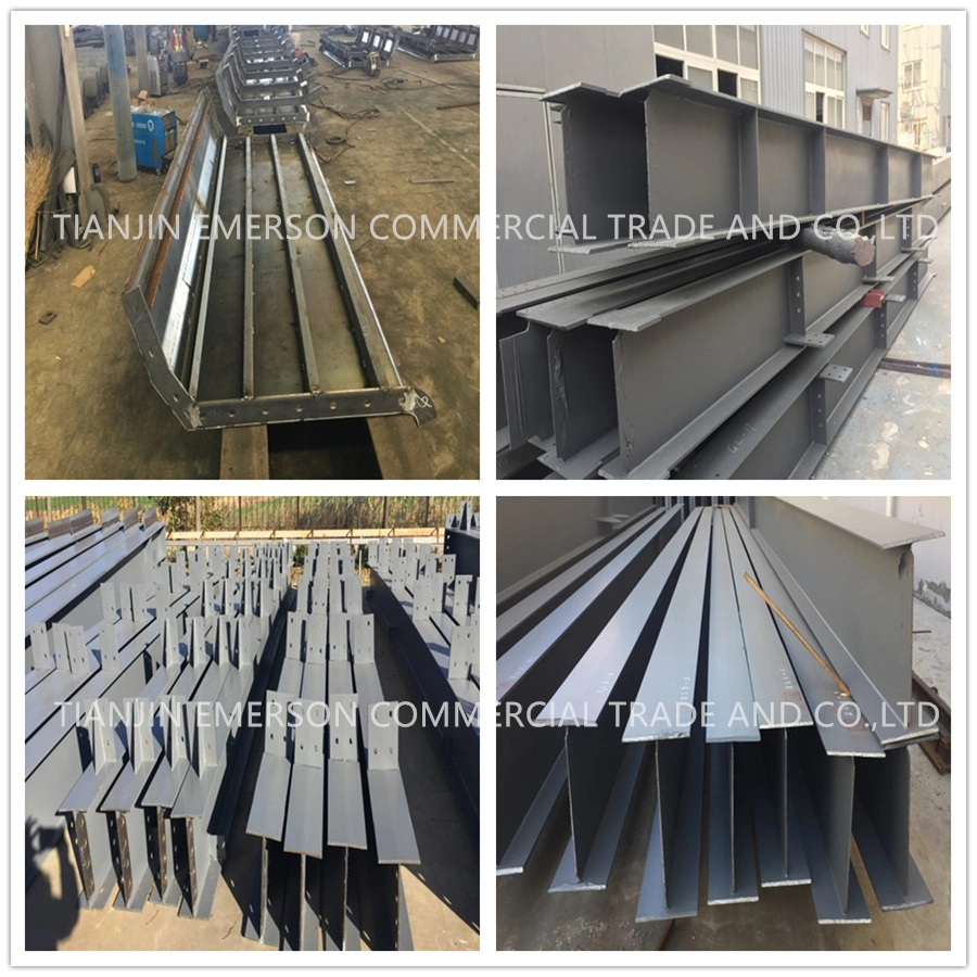 Chinese Standard Metal Fabrication Steel Structure Steel Frame for Workshop Shed