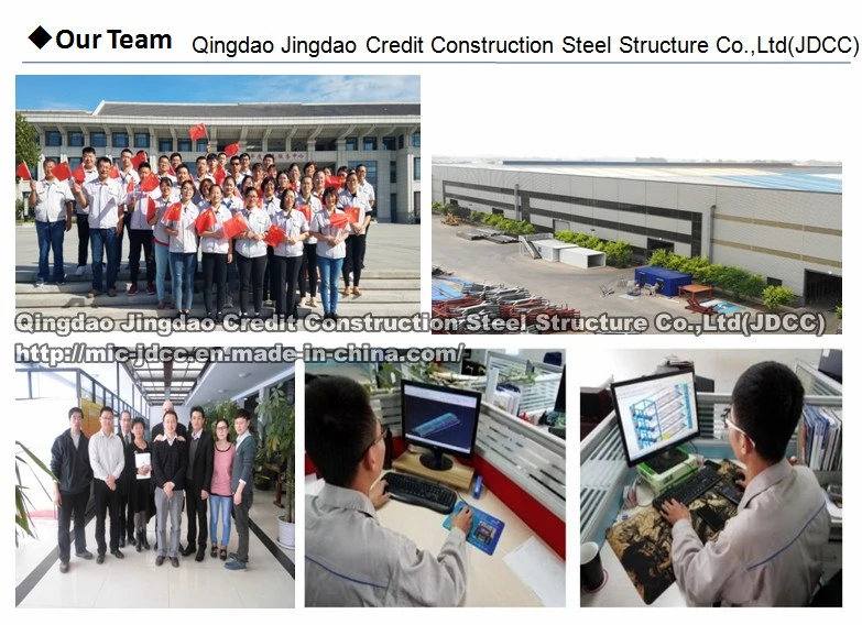 Jdcc Prefabricated Prefab Large Scale Prefab Galvanized Steel Structure Workshop Warehouse Buildings