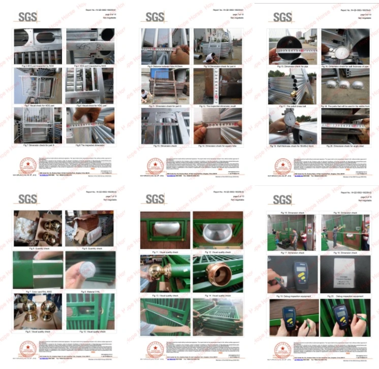 Steel Frame Poultry Farm Structures Portable Temporary Horse Stables