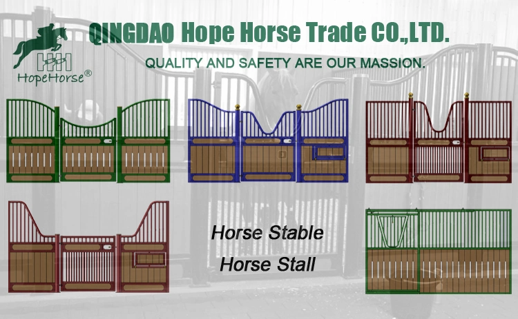 Steel Frame Poultry Farm Structures Portable Temporary Horse Stables