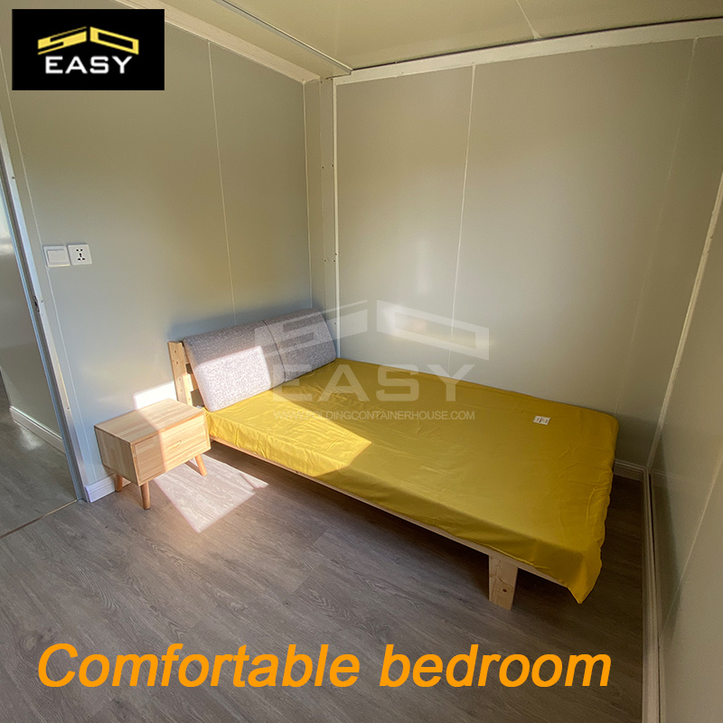 CE Certificated a Frame Mobile Modular Shipping Comfortable Living Double Bedroom Holiday Container Prefabricated Prefab Home