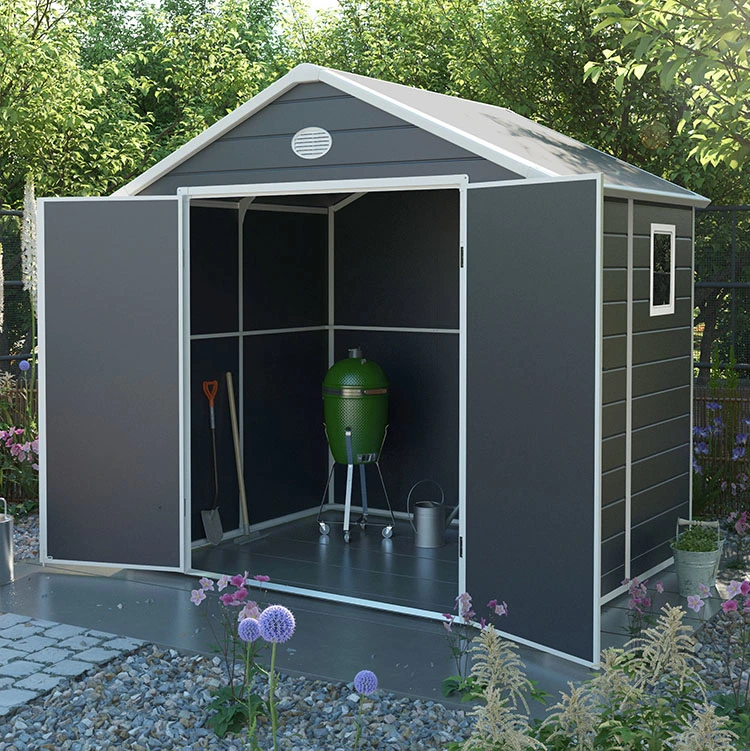 2020 New Model 4*6FT Plastic Garden Storage Sheds Outdoor House