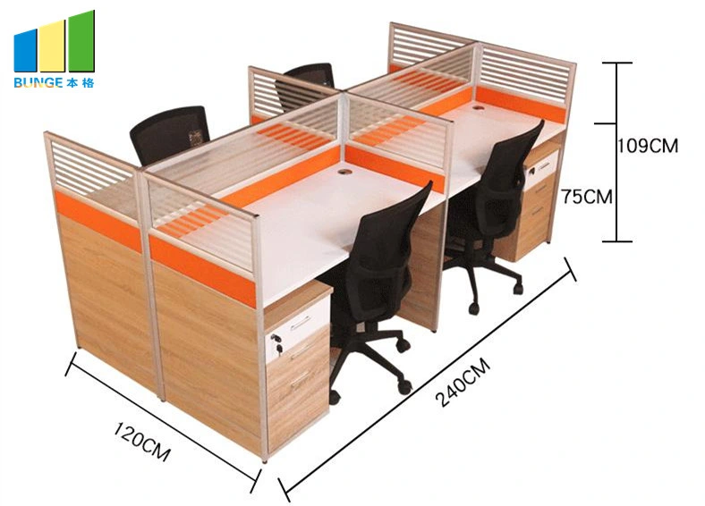 Ergonomic Office Chair Call Center Office Workstation Office Cubicles