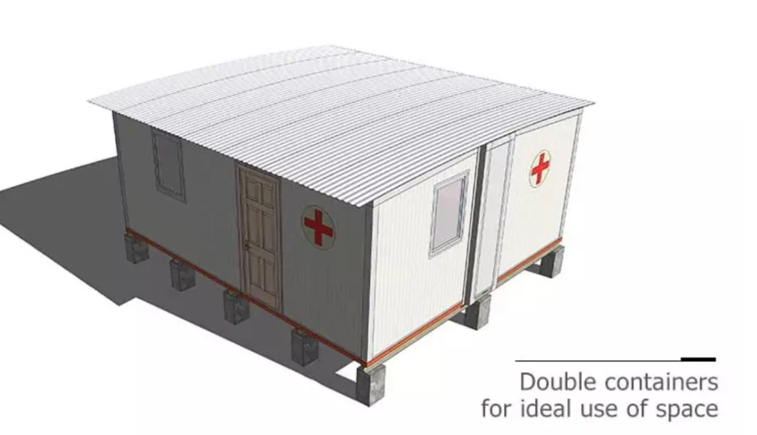 2020 Experienced Prefab House Hospital Easy Build Container Hospital for One-Step Build