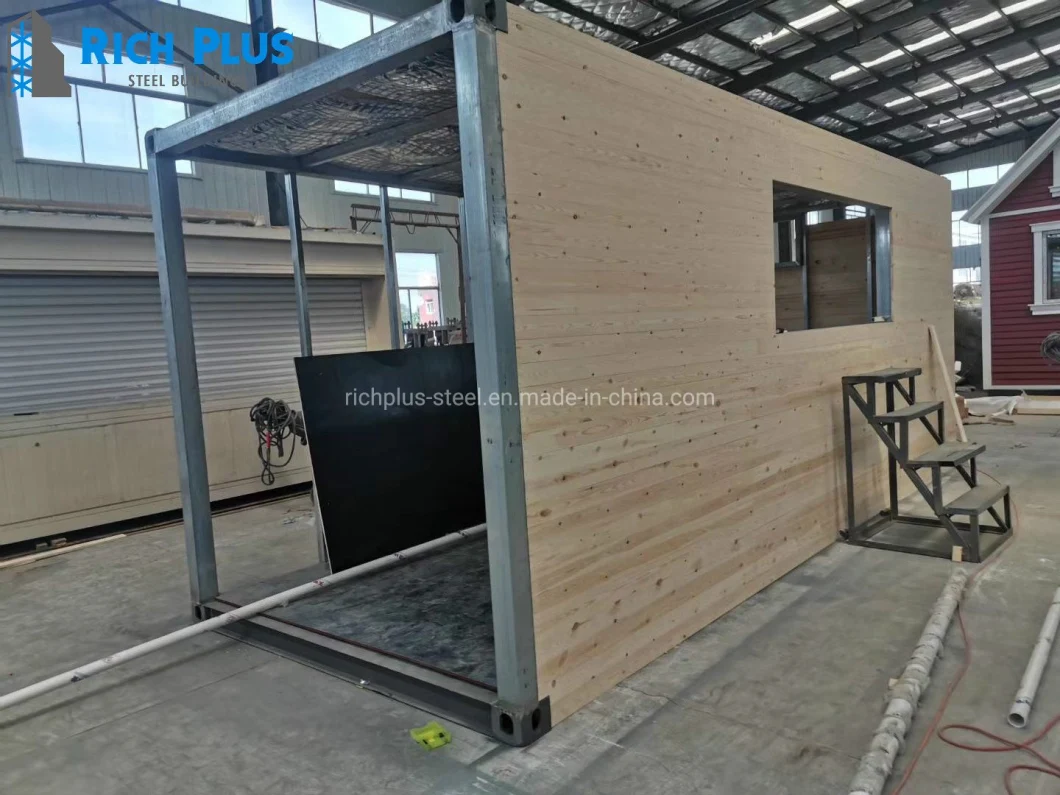 Customized Luxury 20 Foot Steel Frame Modern Cottage House Modular House Prefab Container House