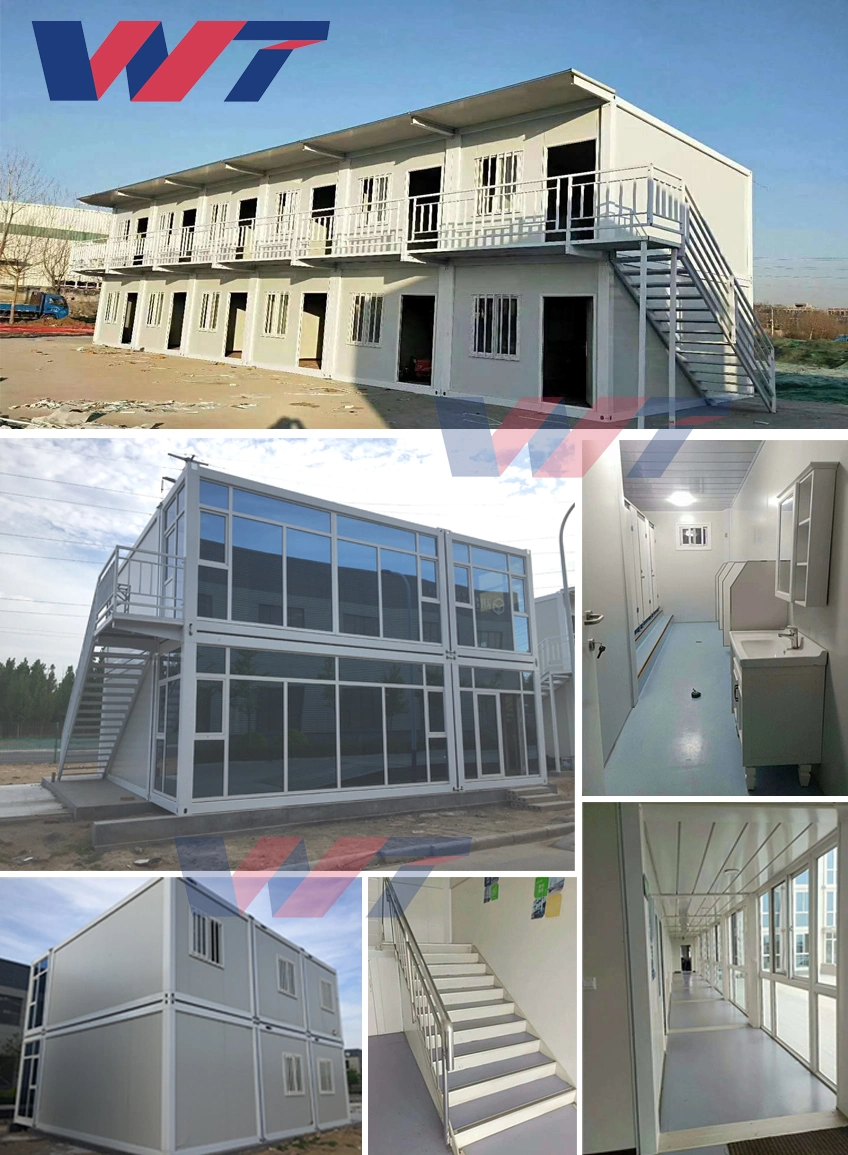 Flat Pack Modular Container Home for Classroom, Dorms, Hotel