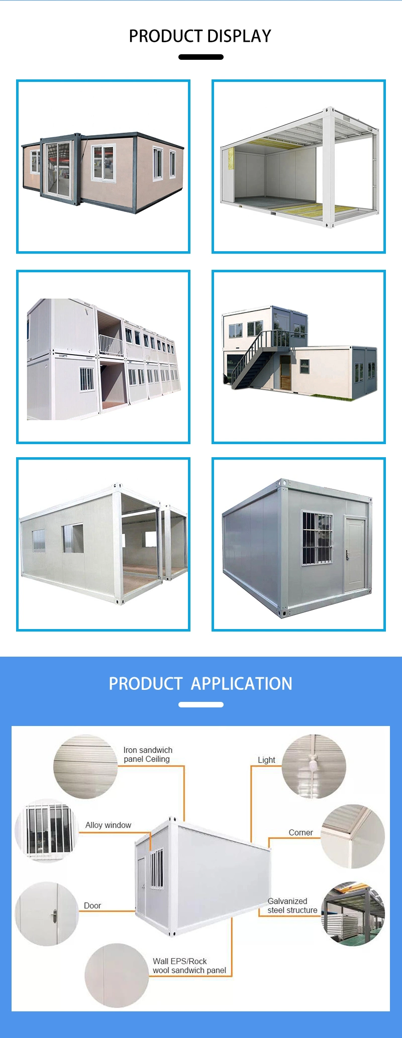Prefab House Prefabricated Modern Prefab House Prefab Duplex Container House