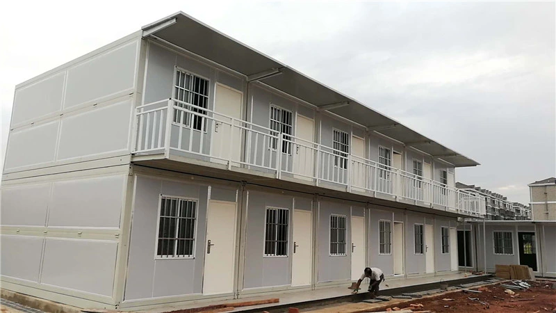 Prefabricated Folding Storage Container House/Prefab Folding Container Storage House