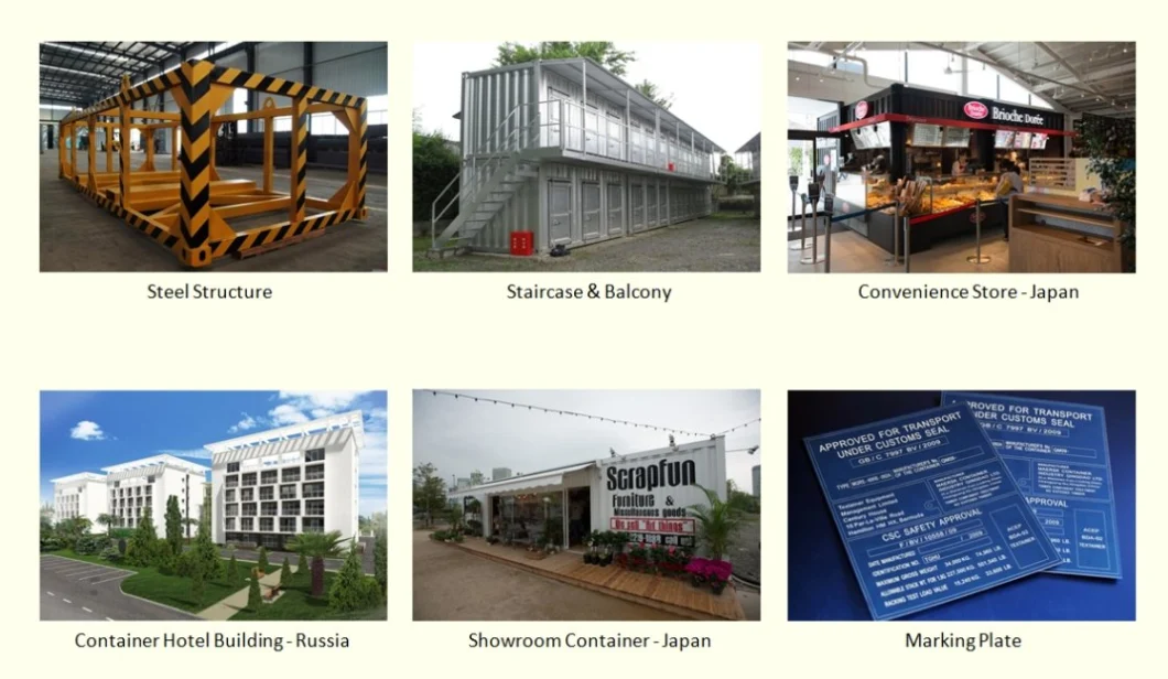 20FT Container Shop/Shipping Container Home/Container House/Container Office/House Container