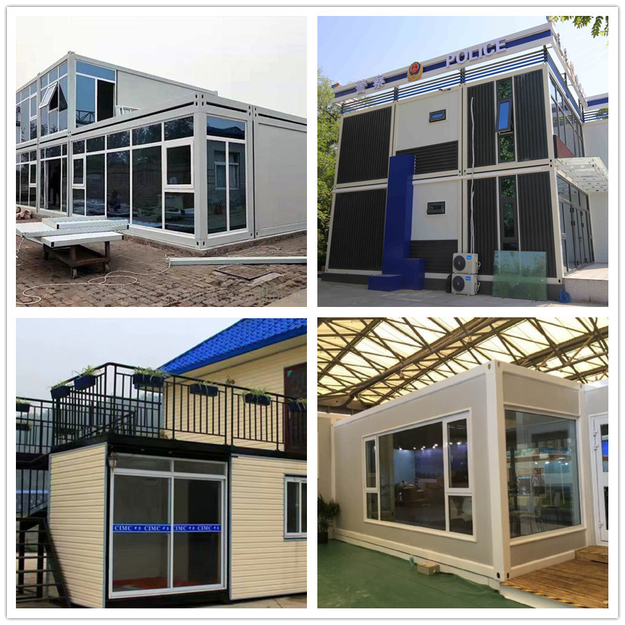 Luxury 40FT Shipping Container Homes Prefab Container House with Convenient Ship and Loading