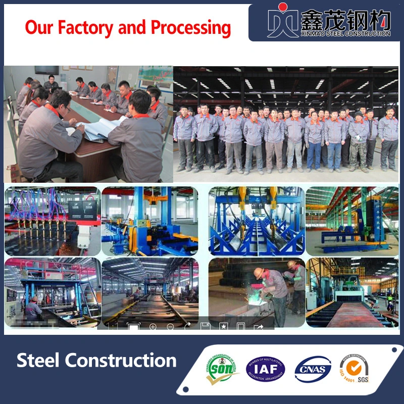 Prefabricated Steel Building/Low Cost Prefabricated Light Steel Structure Factory