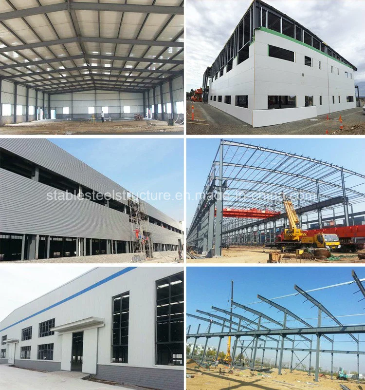 Lightweight Multi Storey Prefabricated Warehouse Workshop Metal Building Light Steel Structure for Buildings Project