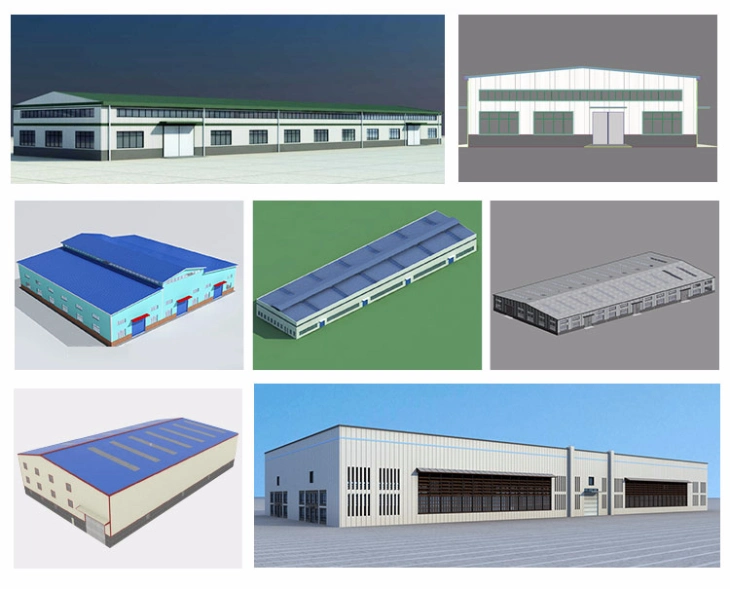 China Supplier Low-Cost Light Construction Steel Frame