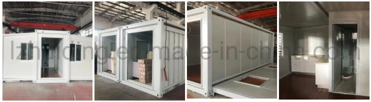 Chinese High Quality Shipping Container Home 40 Feet Luxury Prefabricated Flat Pack Container House with Bathroom