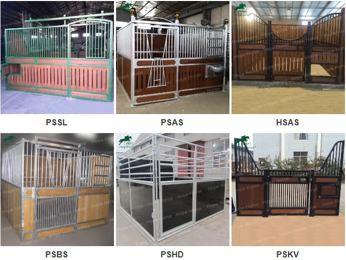 Modular Horse Barn Stalls for Horse Product in Customized Color