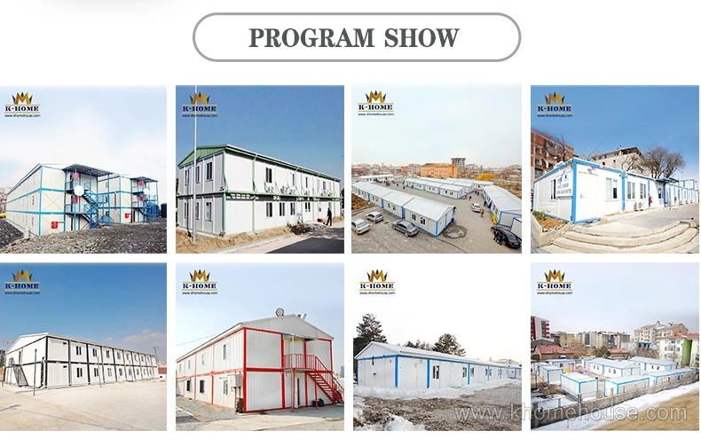 Commercial Modular Buildings Construction Site Containers for Pipe Line Site