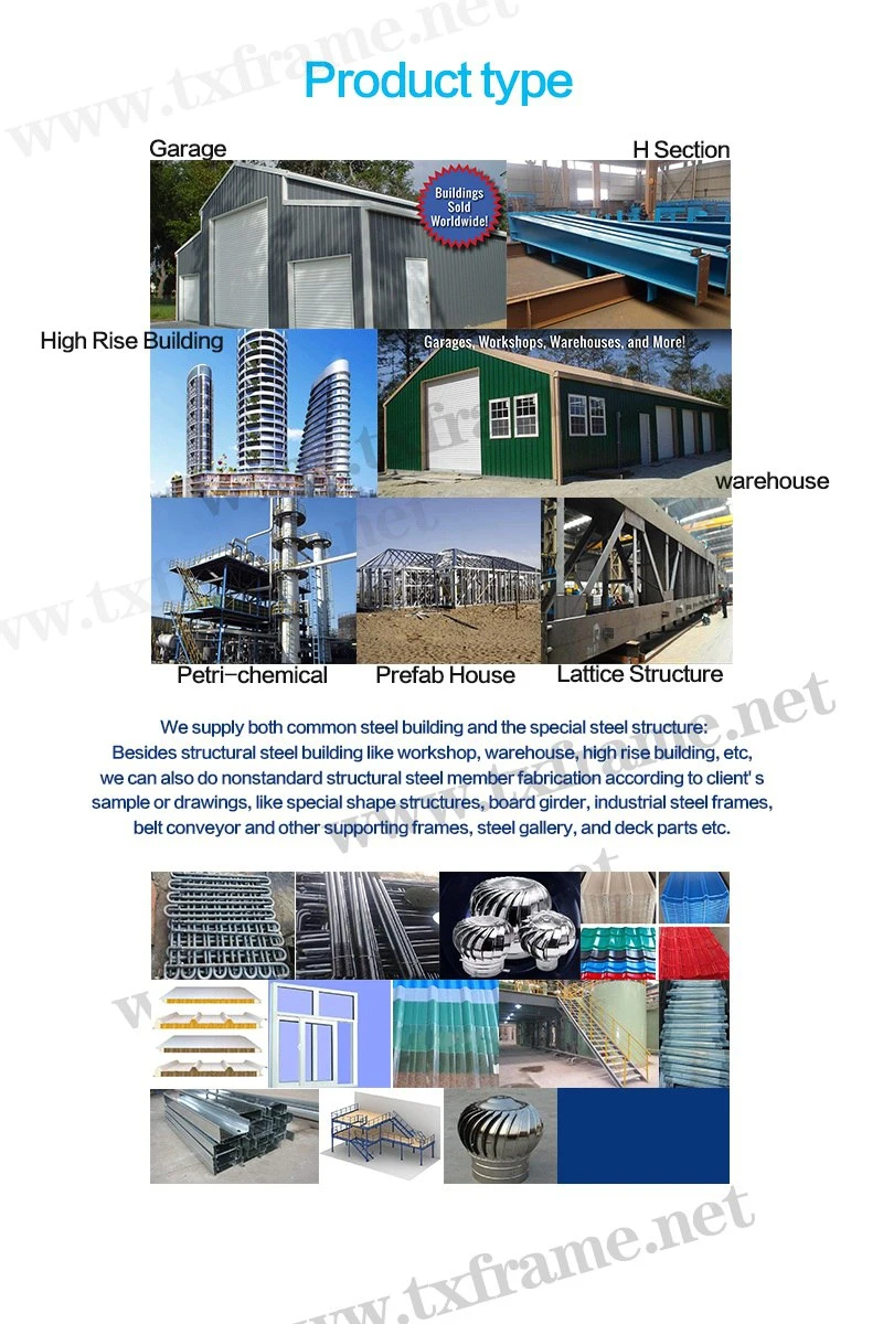 Non-Toxic Green Material Prefabricated Metal Warehouse (CK-80)