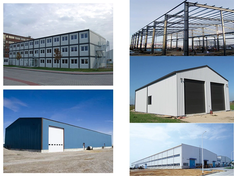 Metal Buildings Large Span Structural Steel Workshops