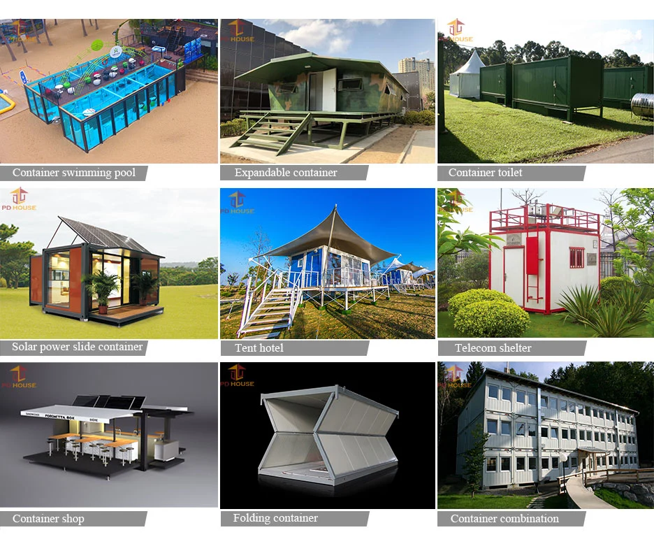 Hot Sale Prefab Good Design Buildings/Steel Expandable Large Container Room