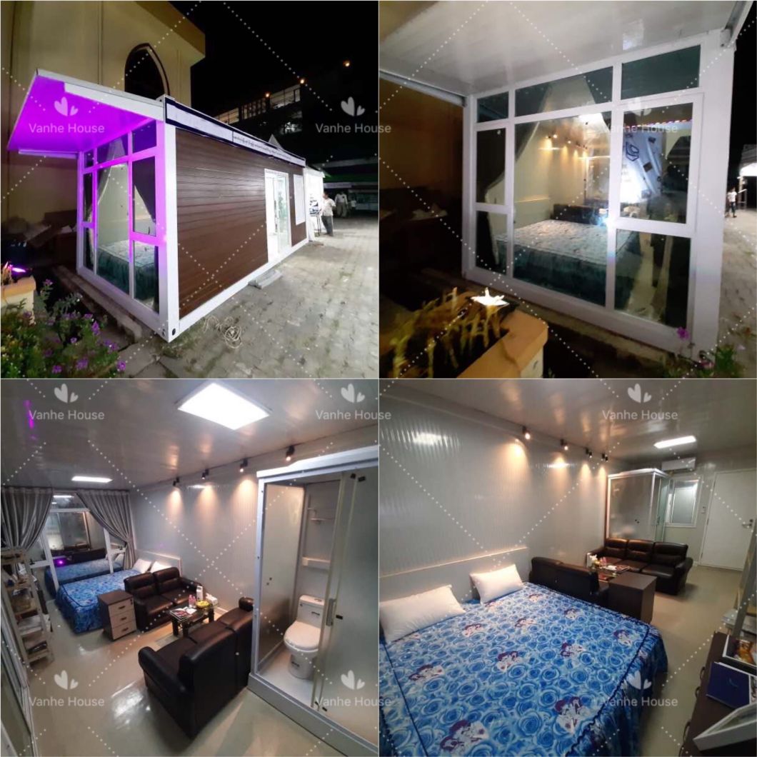 China Container Homes Modular Accommodation Units Prefabricated Mobile Building Luxury Living Container Prefab House