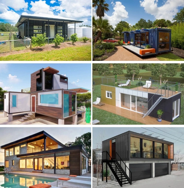 Sea Shipping Container Summer House Prefabricated Single Room Prefab House