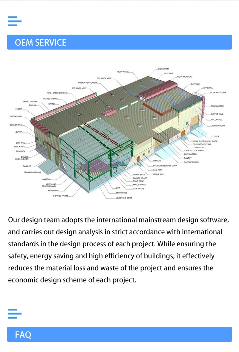 Large Span Steel Space Frame Structure Warehouse Prefabricated Warehouse Steel Structure Assembly Warehouse