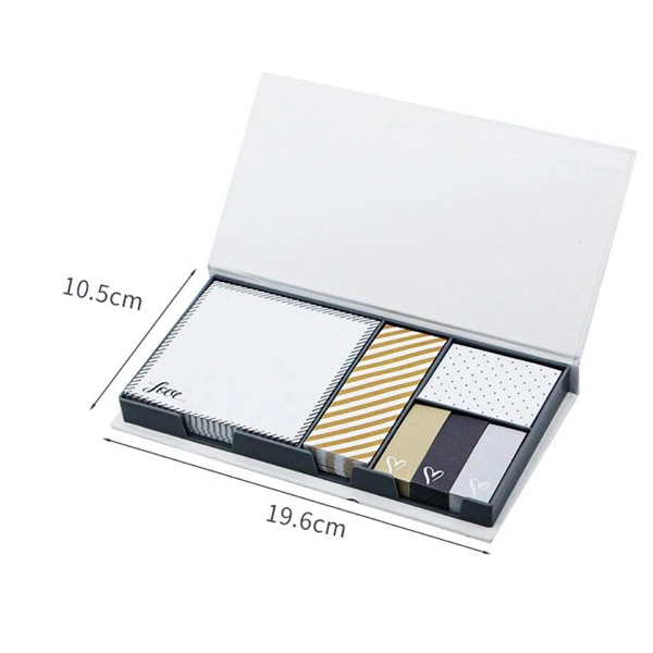 Popular Office Stationery Hard Cover Memo Box Memo Notepad for Office Supply