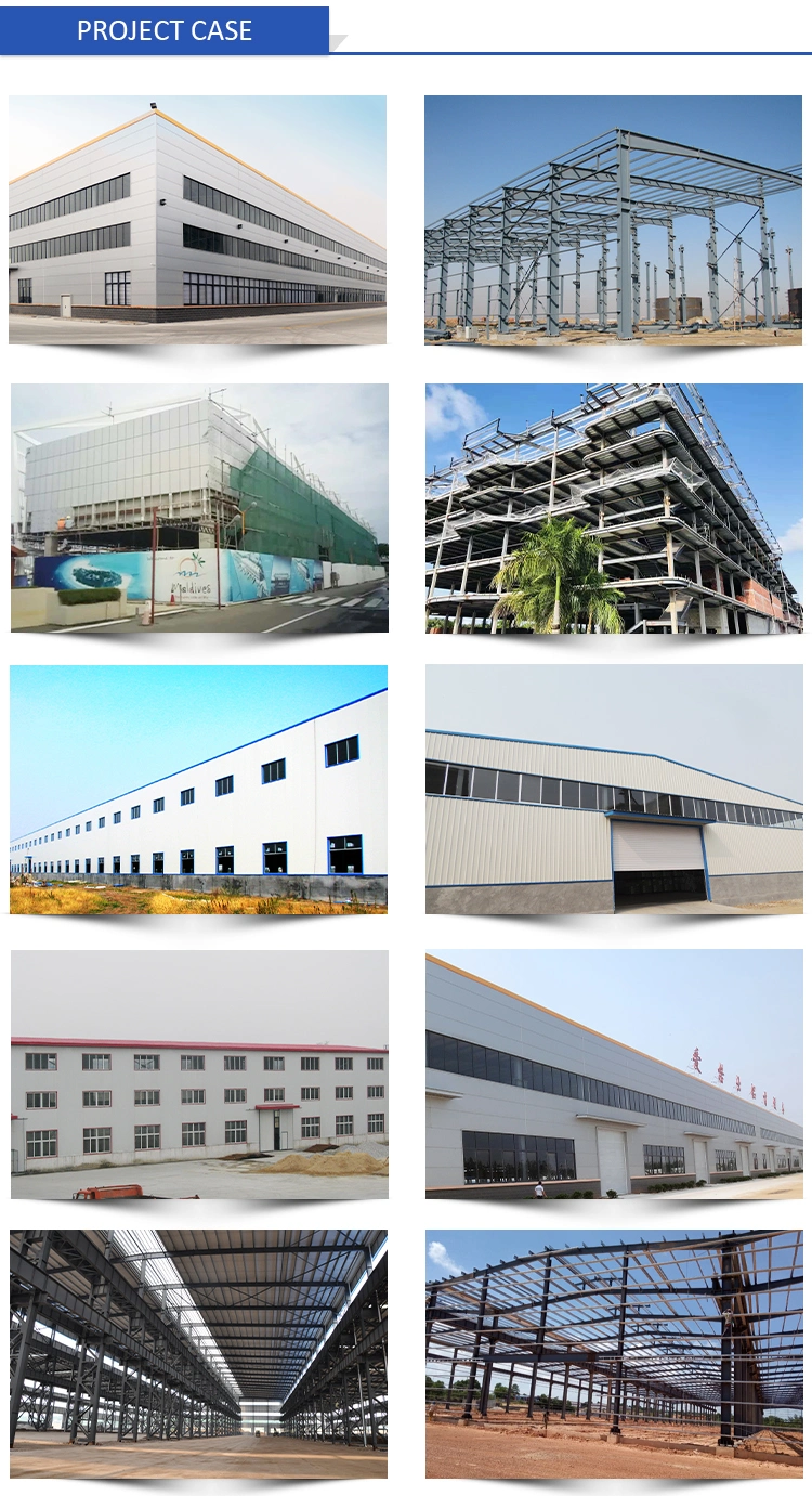 Easy and Fast Installation Steel Warehouse Steel Storage Prefab Steel Warehouse