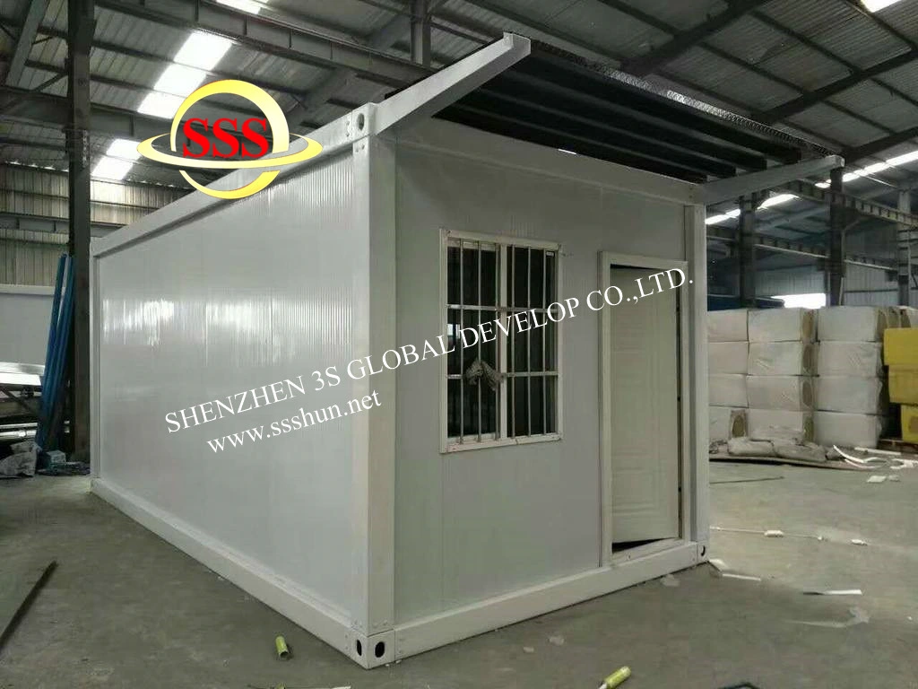 Residential Collapsible Container House, Smart Prefab Container Homes for Hotel