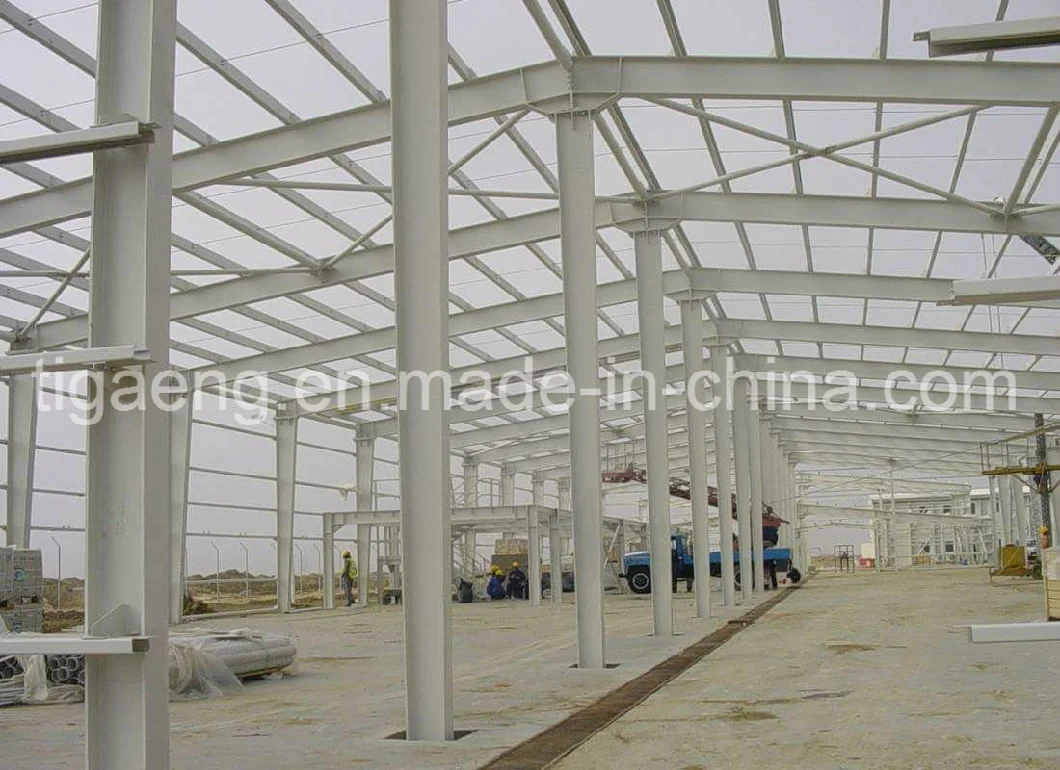 Pre Built Metal Steel Frame Building Light Steel Frame Construction Industrial Structure