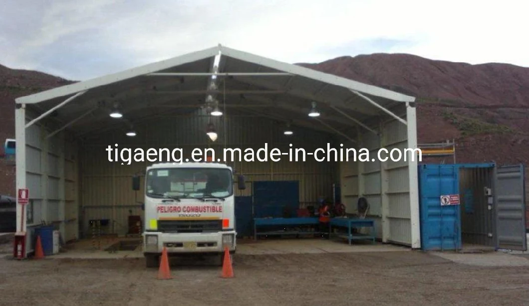 Pre Built Metal Steel Frame Building Light Steel Frame Construction Industrial Structure