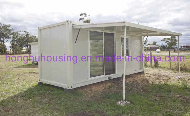 Steel Structure Prefabricated Modular 20 FT Fiberglass Prefab Home Container Shop for Cafe/Coffee
