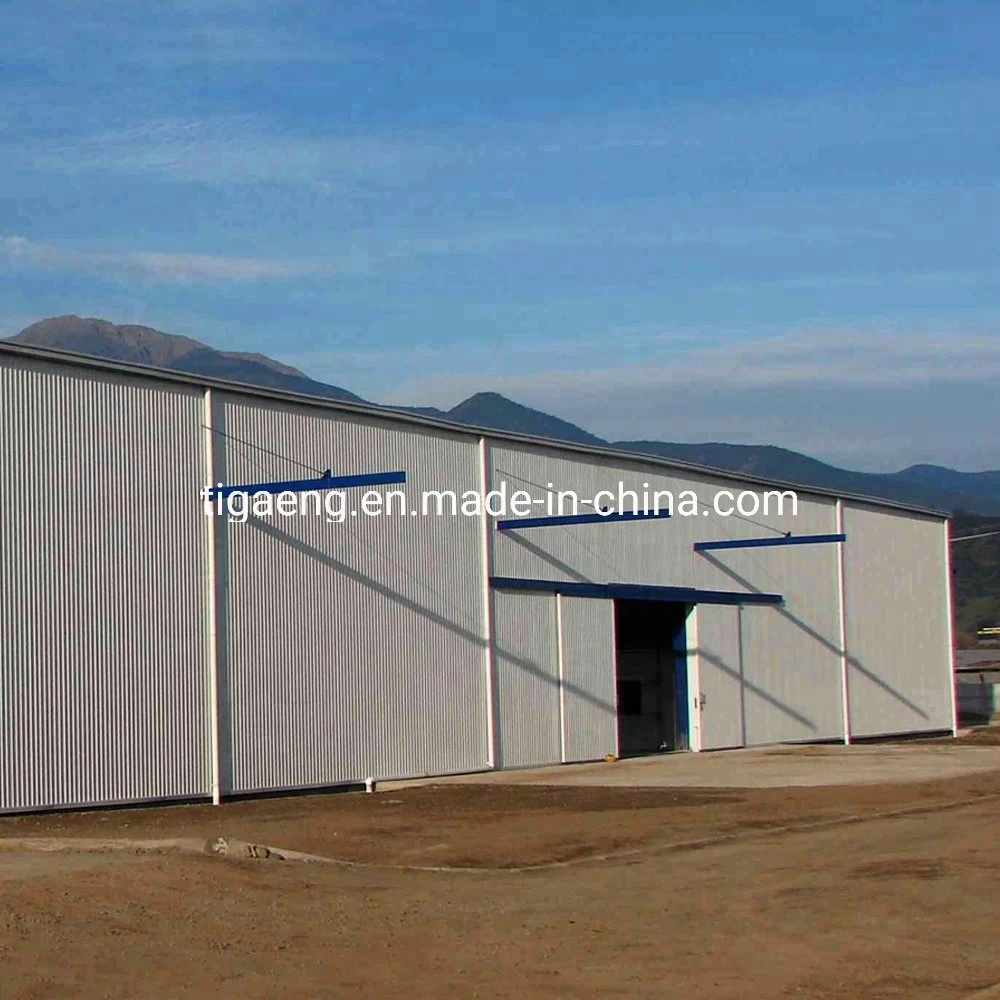 Pre Built Metal Steel Frame Building Light Steel Frame Construction Industrial Structure