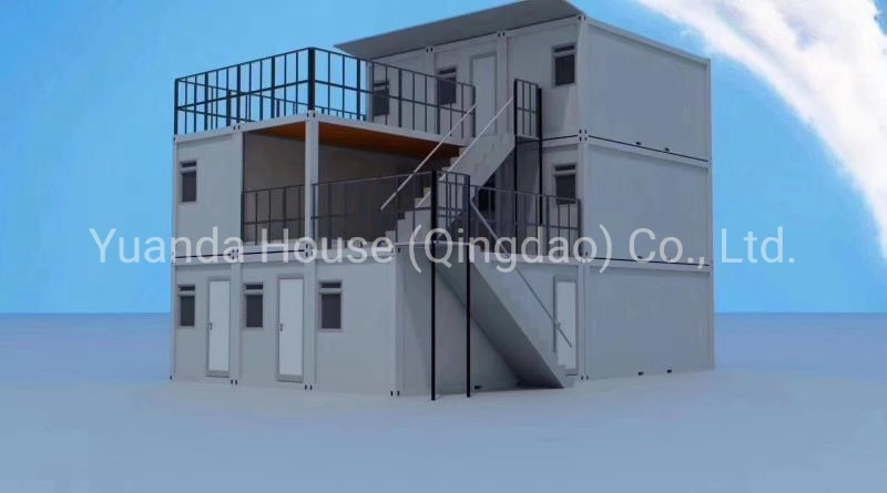Three Floor One Bedroom Prefab House Container Houses for Sale