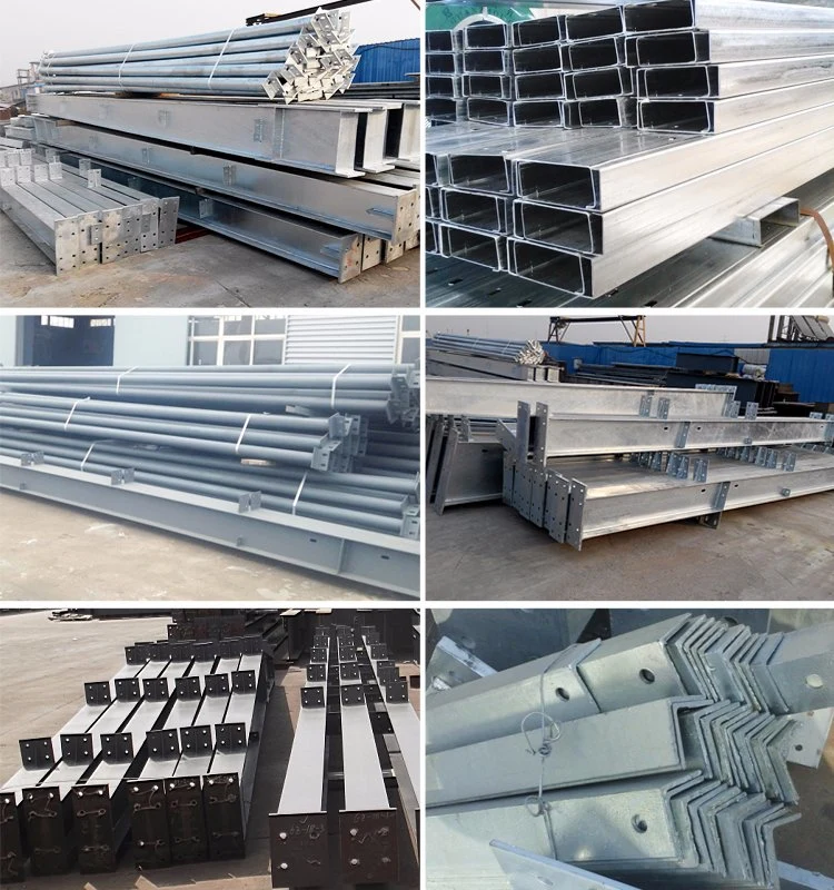 Agricultural Layer Chicken Equipment Steel Frame Buildings Steel Farm