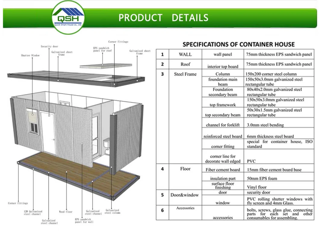 Cheap Nz Completed Container Homes Kitchen Modular House Container Homes for Sale USA Container House Malaysia Price