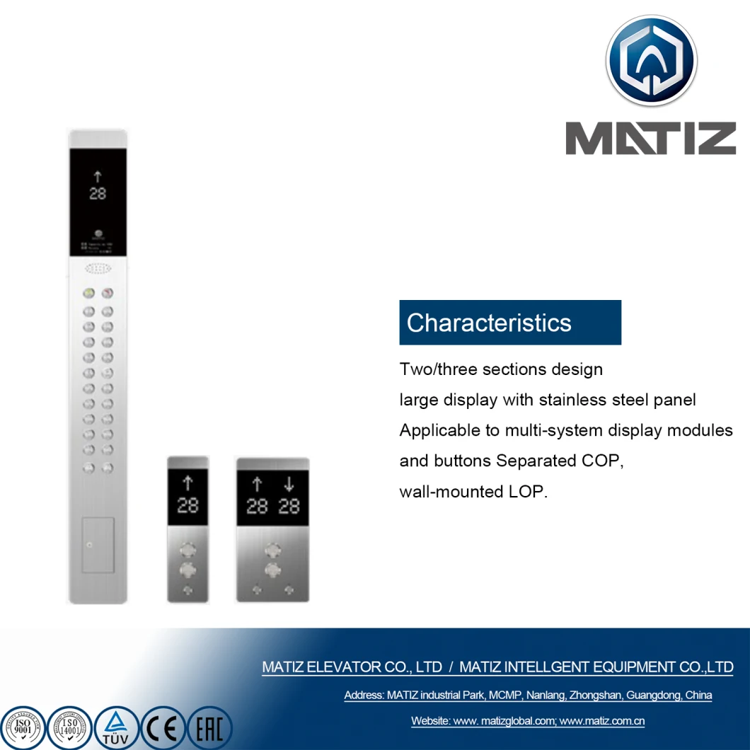 Matiz Considerate Design Small Villa Elevator Lift for Home Use
