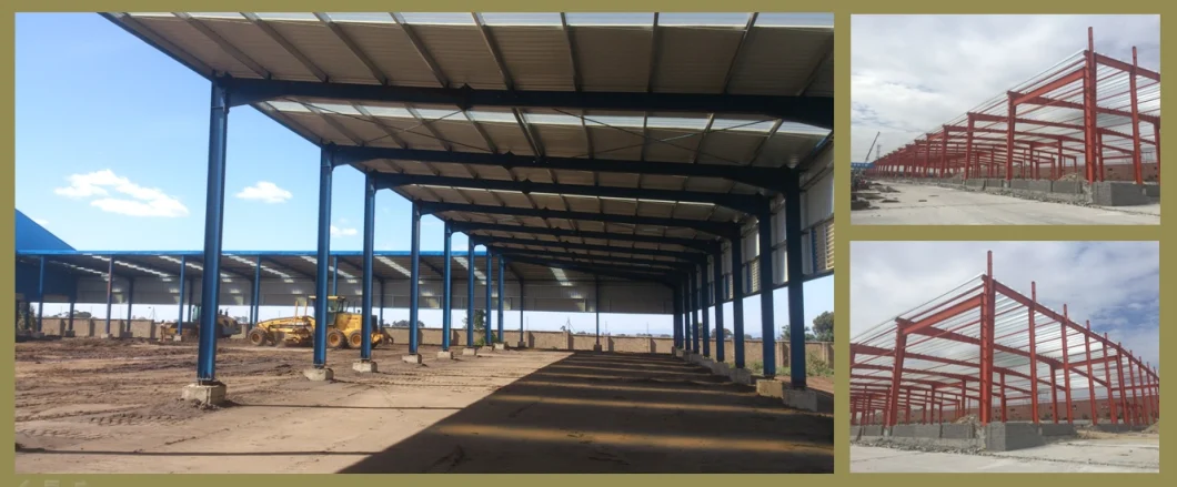 Prefabricated Steel Completed Structure Buildings for Hangar and Storage Shed