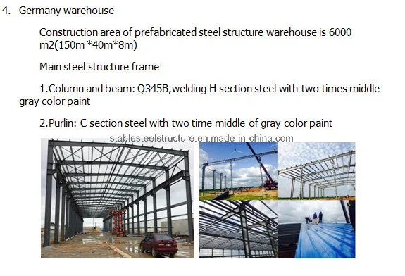 Beautiful Modern Design Prefab Steel Structure Office Building with Large Space