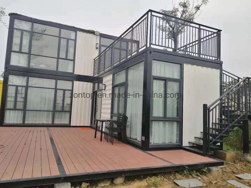 Cheap Two Storey 3 Three Room Living Luxury 40FT Shipping Container House
