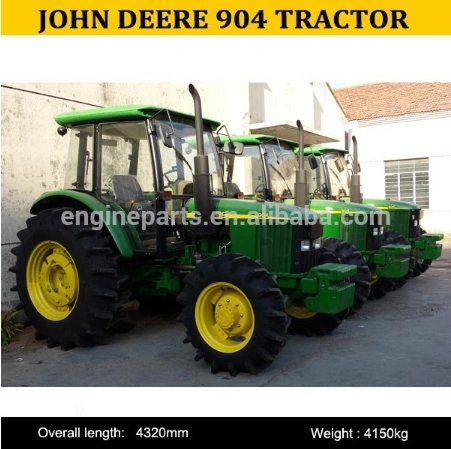 Hot Sale 90HP John Deer Tractor, John Deere New Tractors 904, John Deere Tractors 904 with Cap